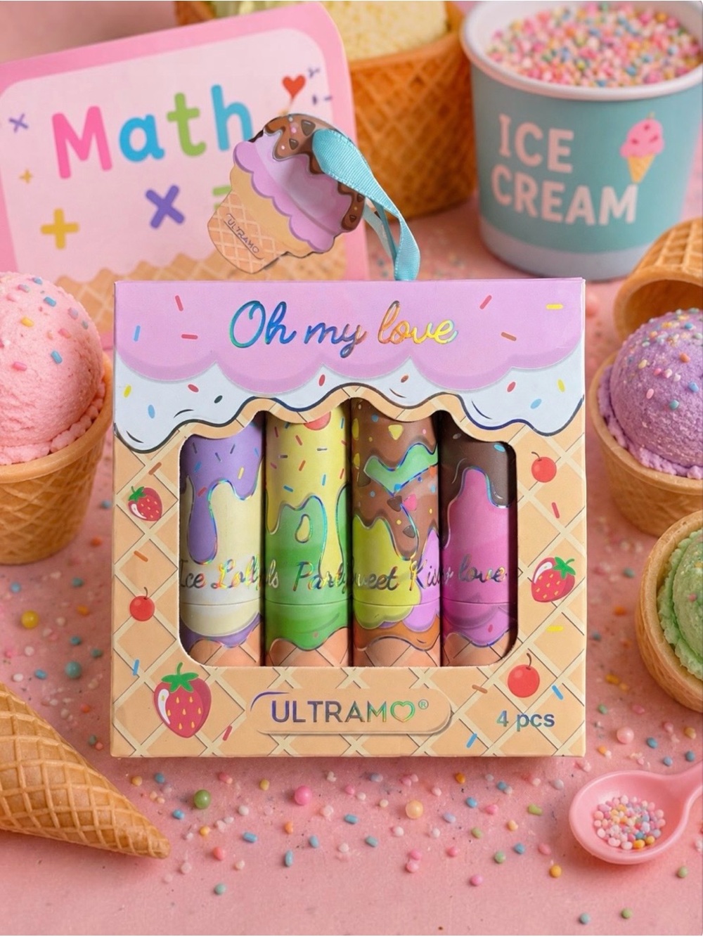 ULTRAMO 
Oh My Love 4-pc Lipstick Set